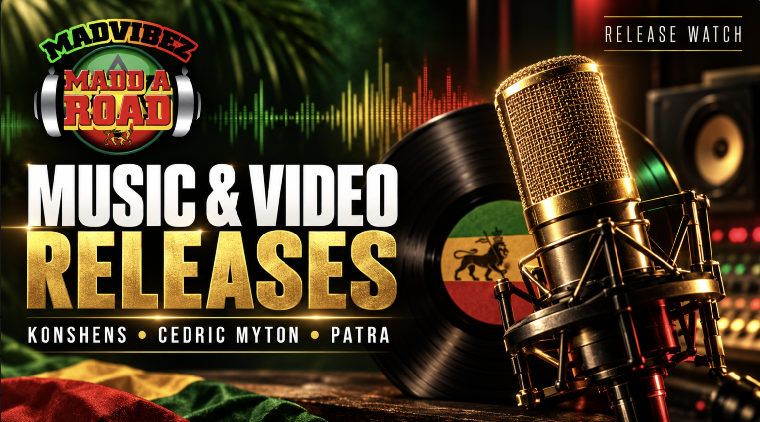 Release Watch: Konshens, Cedric Myton and Patra Explore Different Sides of Jamaican Music