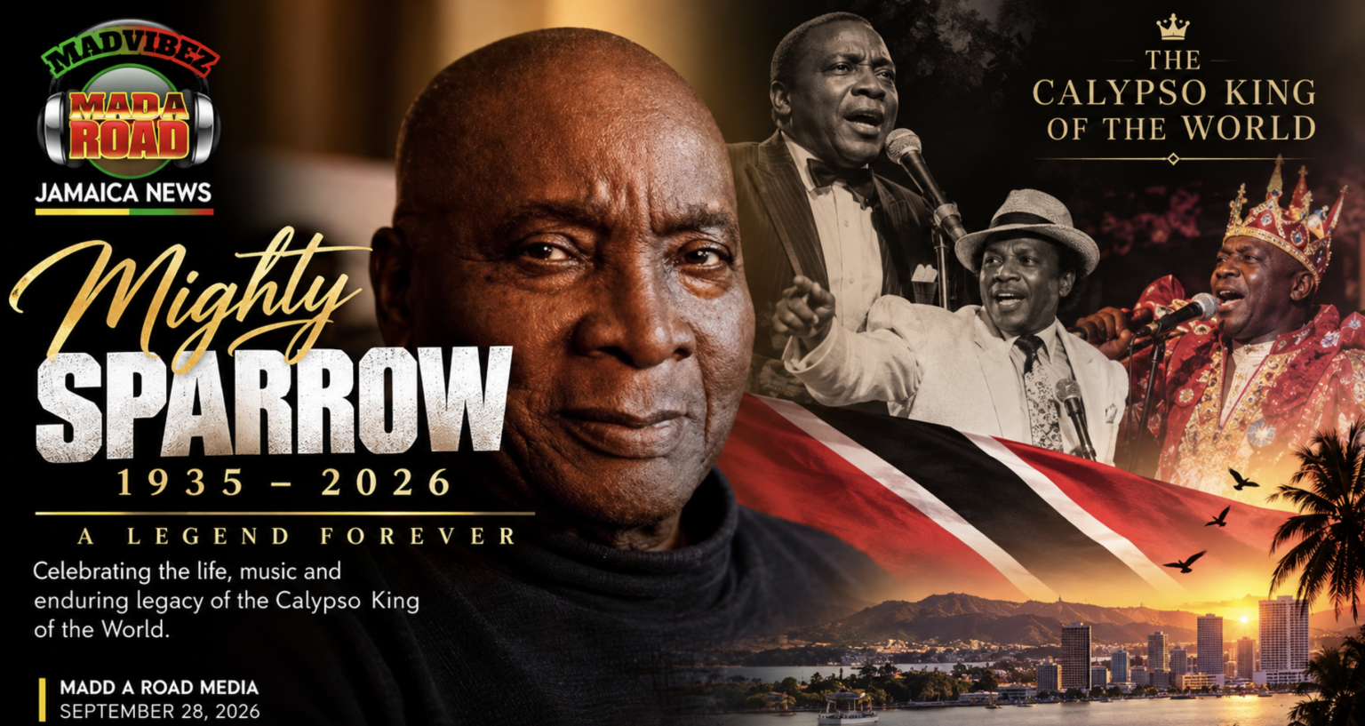 Mighty Sparrow dies at 91 — calypso legend Slinger Francisco