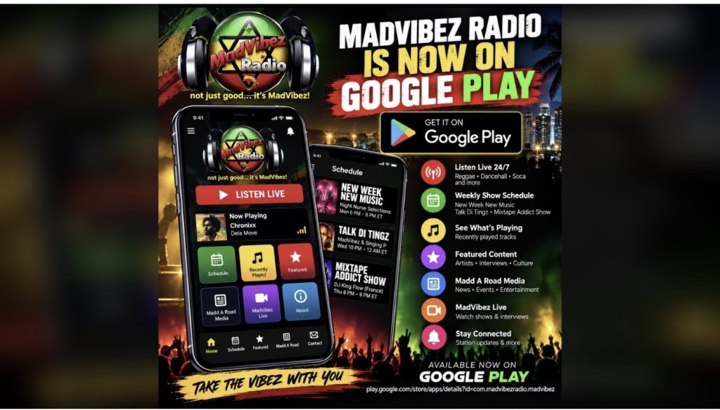 MadVibez Radio Android app now available on Google Play