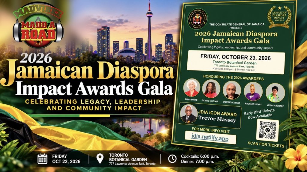 October 23, 2026 Jamaican Diaspora Impact Awards