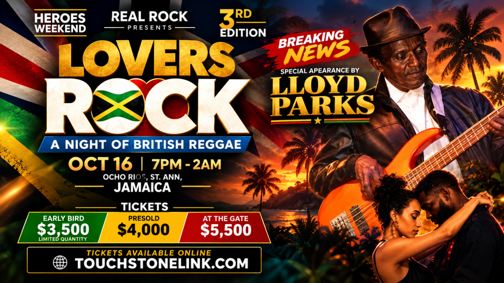 Editorial image illustrating Lovers Rock Ocho Rios